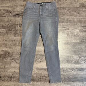 White House Black Market Jeans Women’s 6 Gray Skinny